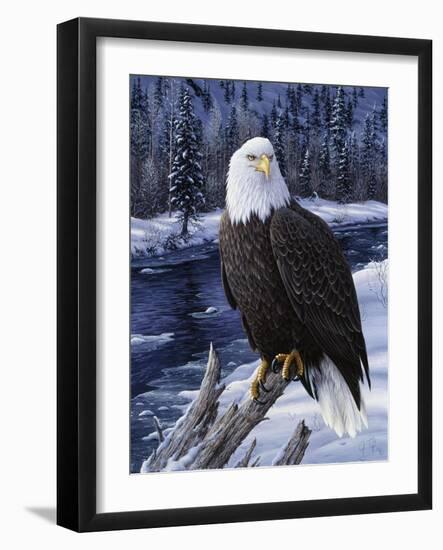 River Watch-Jeff Tift-Framed Giclee Print