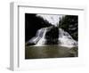 River Waterfall, USA-Michael Brown-Framed Photographic Print
