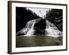 River Waterfall, USA-Michael Brown-Framed Photographic Print