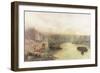 River Wear, North Bank Looking West from Customs House-Thomas Marie Madawaska Hemy-Framed Giclee Print