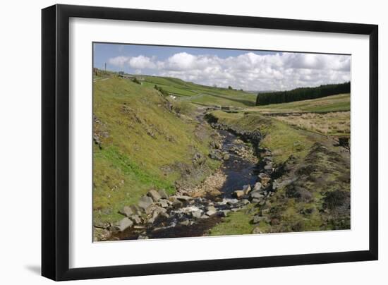 River Wear, North of England Lead Mining Museum, Killhope, Weardale, Durham-Peter Thompson-Framed Photographic Print