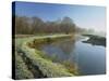 River Wey at Thundery Meadows, Surrey Wildlife Trust's Wetland Reserve, Elstead, Surrey, England-Pearl Bucknall-Stretched Canvas