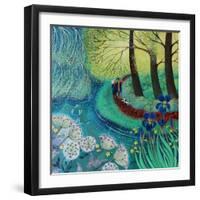 River Wey walk, 2017-Lisa Graa Jensen-Framed Giclee Print