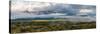 River with Teton Range in the background, Grand Teton National Park, Wyoming, USA-null-Stretched Canvas