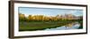 River with Teton Range in the background, Grand Teton National Park, Wyoming, USA-null-Framed Photographic Print