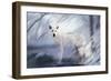 River Wolf II-Gordon Semmens-Framed Giclee Print