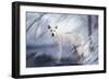 River Wolf II-Gordon Semmens-Framed Premium Giclee Print