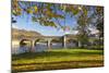 River Wye and Bridge, Builth Wells, Powys, Wales, United Kingdom, Europe-Billy Stock-Mounted Photographic Print