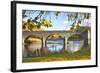 River Wye and Bridge, Builth Wells, Powys, Wales, United Kingdom, Europe-Billy Stock-Framed Photographic Print