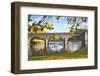 River Wye and Bridge, Builth Wells, Powys, Wales, United Kingdom, Europe-Billy Stock-Framed Premium Photographic Print