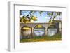 River Wye and Bridge, Builth Wells, Powys, Wales, United Kingdom, Europe-Billy Stock-Framed Premium Photographic Print