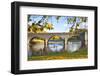 River Wye and Bridge, Builth Wells, Powys, Wales, United Kingdom, Europe-Billy Stock-Framed Photographic Print