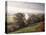 River Wye with the Brecon Beacons in the Distance, Herefordshire, England, United Kingdom-John Miller-Stretched Canvas