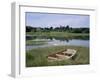 River Yar Near Yarmouth, Isle of Wight, England, United Kingdom-Roy Rainford-Framed Photographic Print