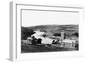 River Yealme; Noss Church, C1882-null-Framed Giclee Print