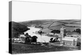 River Yealme; Noss Church, C1882-null-Stretched Canvas