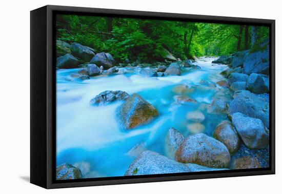 River-null-Framed Stretched Canvas