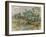 Riverbank, c.1895-Paul Cezanne-Framed Giclee Print