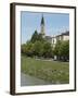 Riverbank of the Salzach River, Salzburg, Salzburg Stadt, Austria-Lisa S^ Engelbrecht-Framed Photographic Print