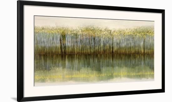 Riverbank Reflections-Robert Holman-Framed Art Print
