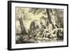 Riverbank Scene-Adriaen van de Velde-Framed Giclee Print