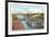 Riverboat in Locks, Louisville, Kentucky-null-Framed Premium Giclee Print