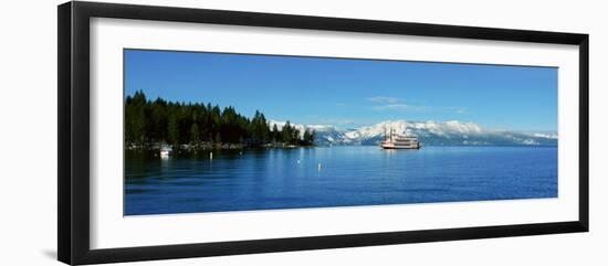 Riverboat on Lake Tahoe, California-null-Framed Photographic Print