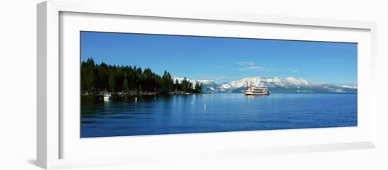 Riverboat on Lake Tahoe, California-null-Framed Photographic Print