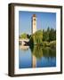 Riverfront Park with Clock Tower and Spokane River, Spokane, Washington-Jamie & Judy Wild-Framed Photographic Print