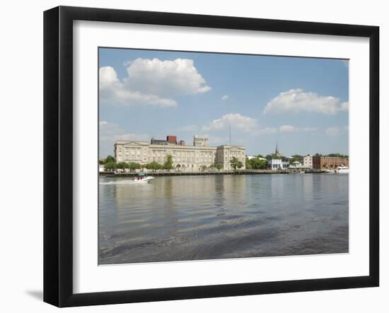 Riverfront Skyline, Wilmington, North Carolina-Lynn Seldon-Framed Photographic Print