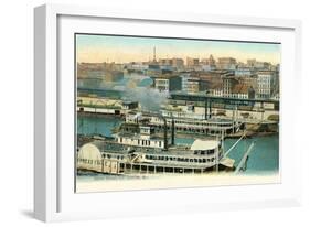 Riverfront, St. Louis, Missouri-null-Framed Art Print