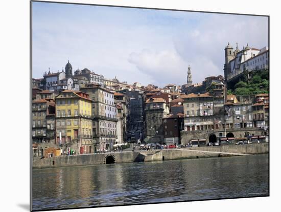Riverfront, the Douro River, Oporto (Porto), Portugal-I Vanderharst-Mounted Photographic Print