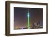 Riverfront View of 600 Meter High Canton Tower, Guangzhou, China-Stuart Westmorland-Framed Photographic Print