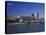 Riverfront View of Downtown, Knoxville, Tennessee-Walter Bibikow-Stretched Canvas