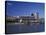 Riverfront View of Downtown, Knoxville, Tennessee-Walter Bibikow-Stretched Canvas