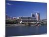 Riverfront View of Downtown, Knoxville, Tennessee-Walter Bibikow-Mounted Photographic Print