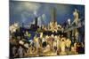 Riverfront-George Bellows-Mounted Art Print