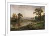 Riverscape - Early Autumn, 1888-Jasper Francis Cropsey-Framed Giclee Print