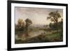 Riverscape - Early Autumn, 1888-Jasper Francis Cropsey-Framed Giclee Print