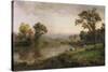 Riverscape - Early Autumn, 1888-Jasper Francis Cropsey-Stretched Canvas