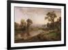 Riverscape, Early Autumn, 1888-Thomas Birch-Framed Giclee Print