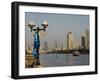 Riverscape, Guangzhou, Guangdong, China, Asia-Charles Bowman-Framed Photographic Print