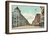 Riverside Avenue, Spokane, Washington-null-Framed Art Print