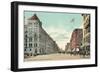 Riverside Avenue, Spokane, Washington-null-Framed Art Print