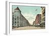 Riverside Avenue, Spokane, Washington-null-Framed Art Print