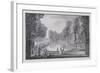 Riverside Basin, Lord Burlington's Chiswick Villa (Pen and Ink with Wash on Paper)-Jacques Rigaud-Framed Giclee Print