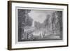 Riverside Basin, Lord Burlington's Chiswick Villa (Pen and Ink with Wash on Paper)-Jacques Rigaud-Framed Giclee Print