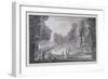 Riverside Basin, Lord Burlington's Chiswick Villa (Pen and Ink with Wash on Paper)-Jacques Rigaud-Framed Premium Giclee Print