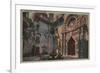 Riverside, CA - View of Mission Inn Courtyard-Lantern Press-Framed Art Print