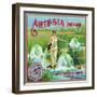 Riverside, California, Artesia Brand Citrus Label-Lantern Press-Framed Art Print